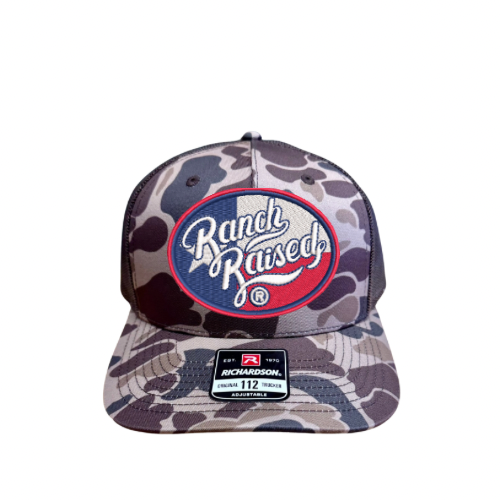 Ranch Raised Texas Oval Duck Camo