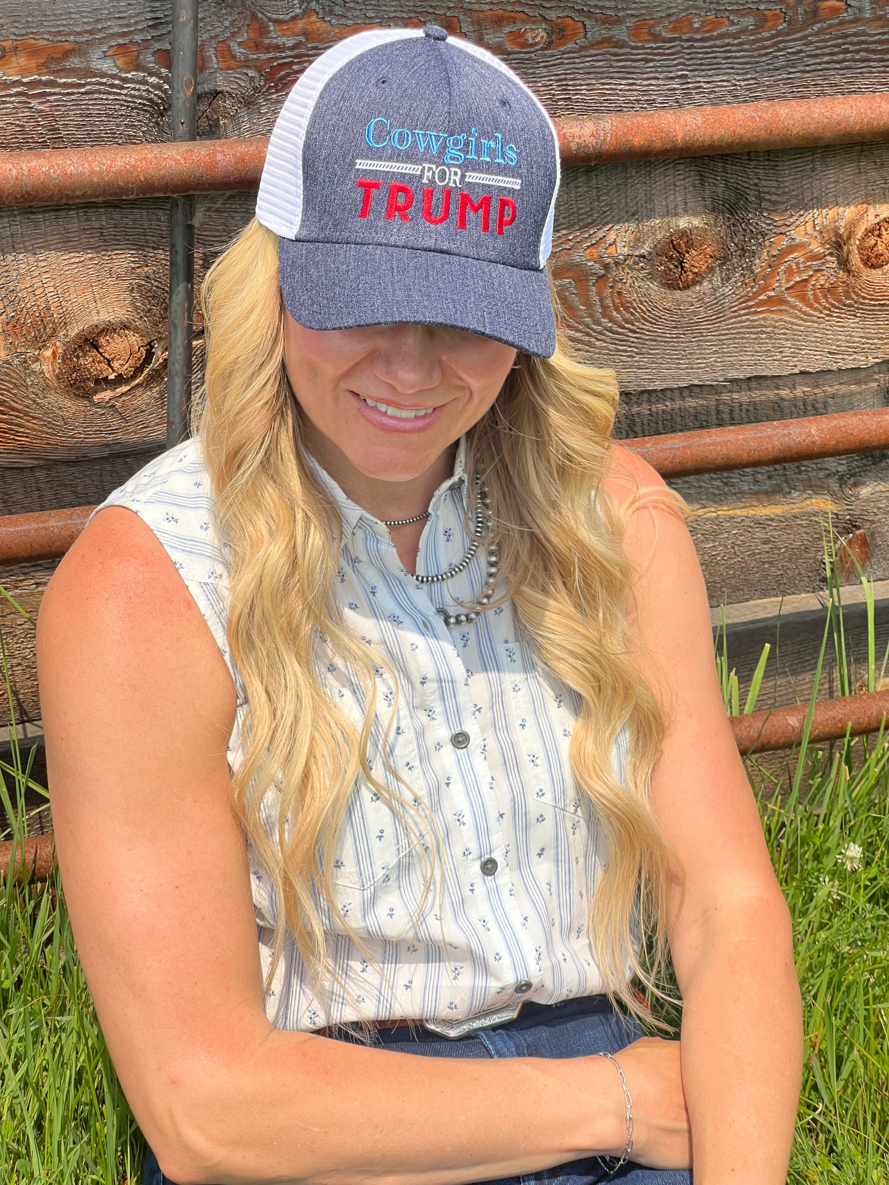 Cowgirls for TRUMP hat