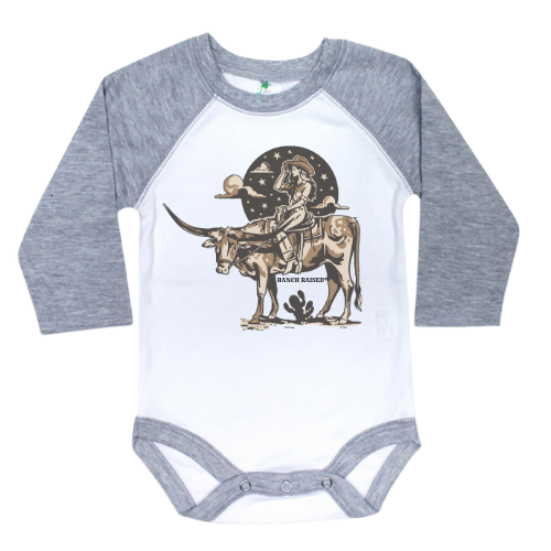 Midnight Cowgirl Onesie