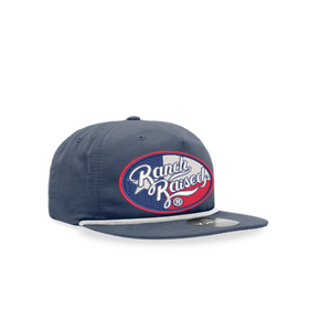 Ranch Raised Texas Oval Navy