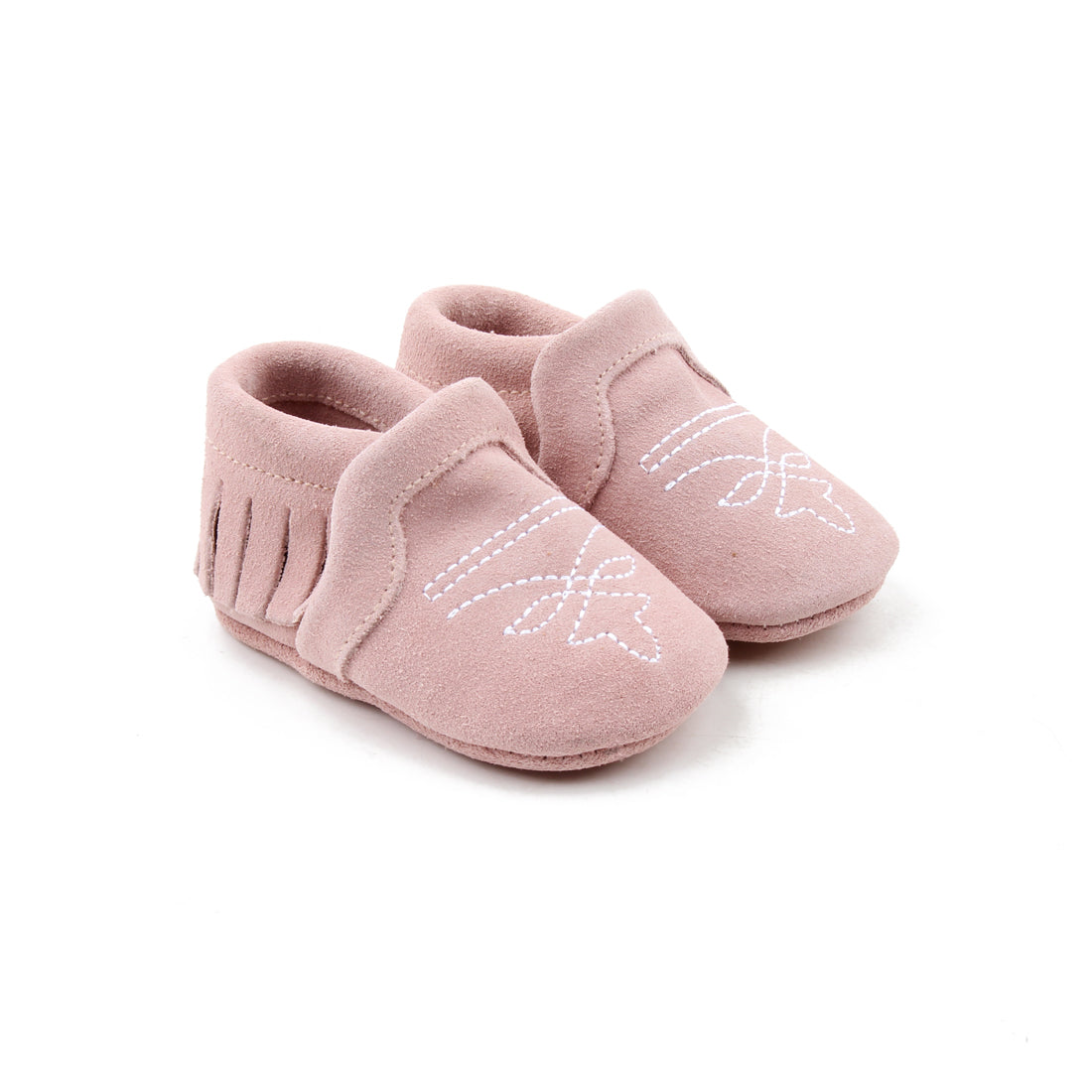 Pink Suede Boot Mocc-RRPSBM