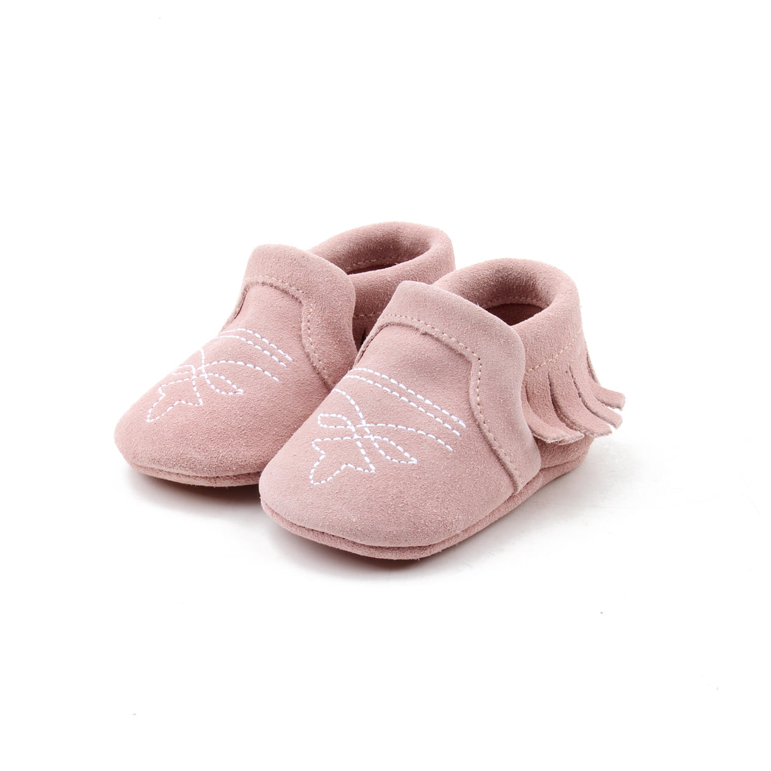 Pink Suede Boot Mocc-RRPSBM