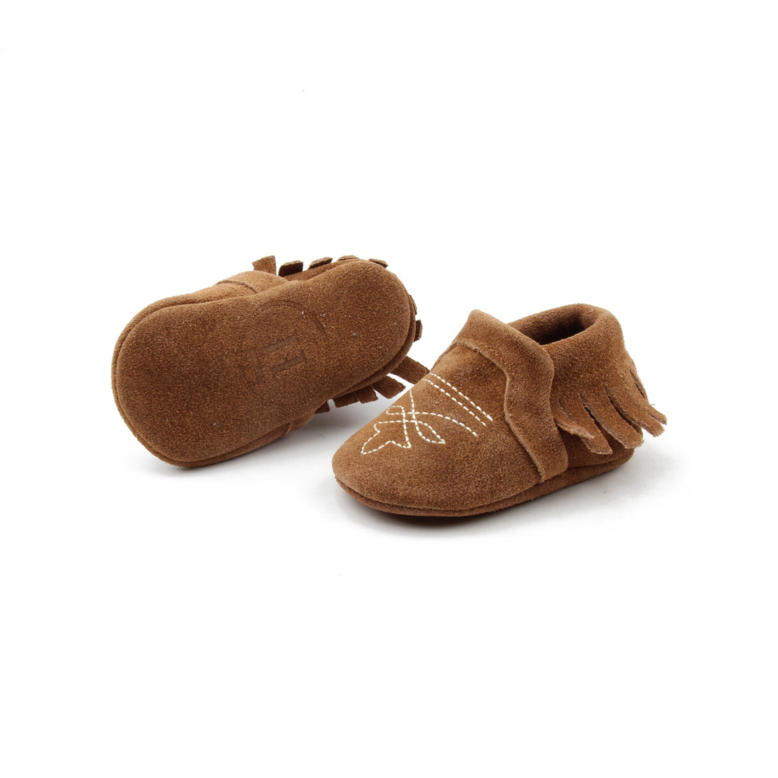 Brown Suede Boot Mocc-RRBSBM