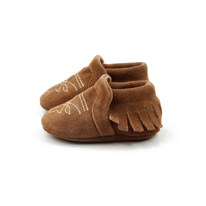 Brown Suede Boot Mocc-RRBSBM