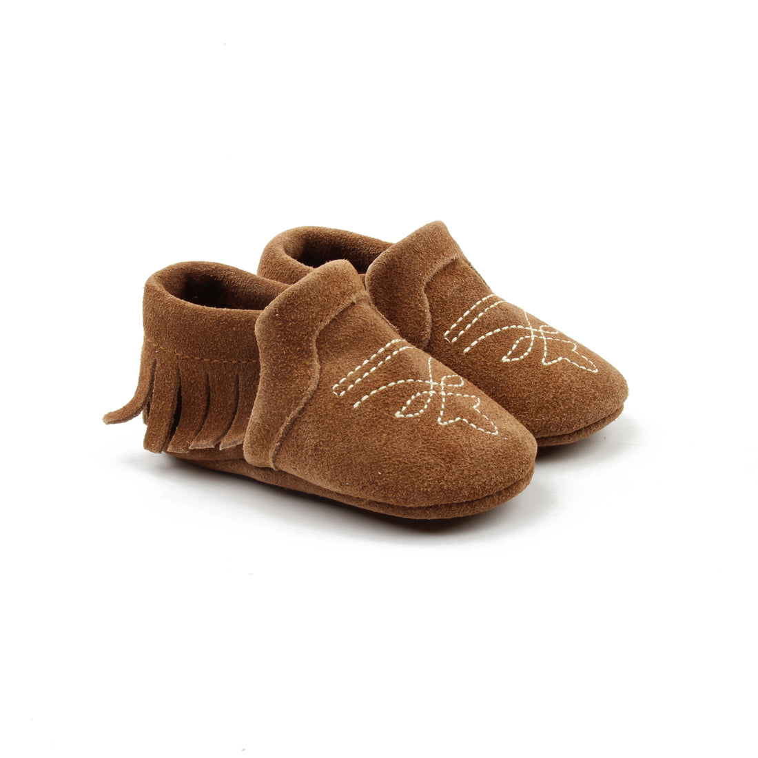 Brown Suede Boot Mocc-RRBSBM