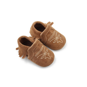 Brown Suede Boot Mocc-RRBSBM