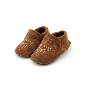 Brown Suede Boot Mocc-RRBSBM