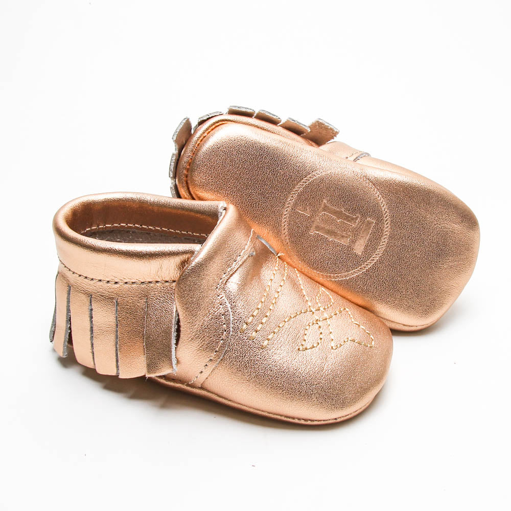 Rose Gold Boot Mocc-RRRGBM
